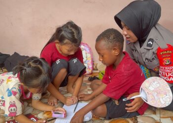 Satgas Si Ipar Operasi Rasaka Cartenz 2025 Polresta Hadir Memberikan Senyuman dan Ilmu