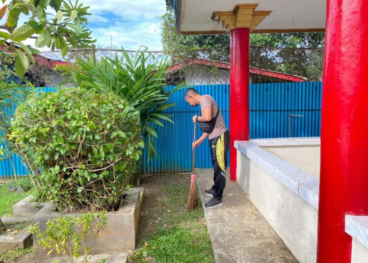 Ditreskrimum Polda Papua Barat Gelar Bakti Religi Sambut Hari Bhayangkara ke-79