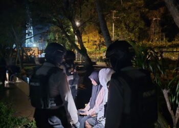 Ditsamapta Polda Papua Gelar Patroli Tombak 5.0, Perkuat Kamtibmas di Jayapura