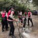 Polri untuk Masyarakat, Gerak Cepat Polda NTT Bersihkan Lokasi Terdampak Erupsi Gunung Lewotobi Laki