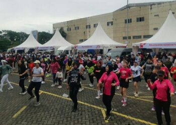 Car Free Day Sambut Hari Bhayangkara ke-79, Polda Sulut Gelar Bakti Kesehatan hingga Dapur Umum