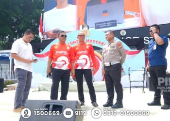 Kakorlantas Polri Tinjau Persiapan Car Free Day, Sambut Hari Bhayangkara ke-79