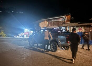 Sambut HUT Bhayangkara ke-79, Polres Tolikara Gencarkan Patroli Dialogis di Kota Karubaga