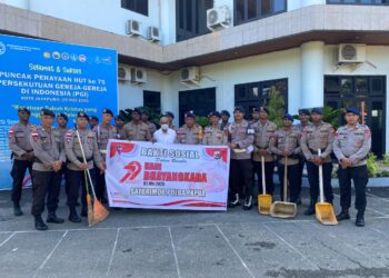 Polda Papua Gelar Bhakti Religi Sambut HUT Bhayangkara ke-79: Wujud Nyata Toleransi dan Pengabdian