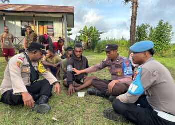 Program Satgas Keladi Sagu ORC 2025 Polres Peg. Bintang Hadir Di Masyarakat Berikan Pelayanan Kesehatan