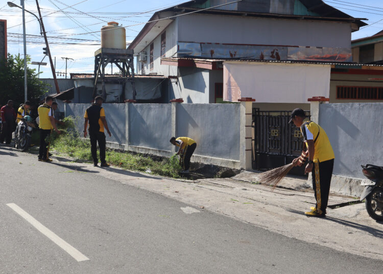 Polres Sarmi Laksanakan Bakti Religi Dalam Rangka Hari Bhayangkara Ke-79