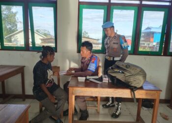 Program Satgas Keladi Sagu ORC 2025 Polres Peg. Bintang Hadir Memberikan Pemeriksaan Kesehatan Gratis Kepada Masyarakat