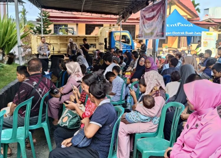 Polres Jayapura Gelar Sunatan Massal Gratis Sambut Hari Bhayangkara ke-79