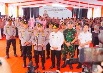 Kapolri Groundbreaking 24 SPPG Jateng, Dukung Penuh Program MBG