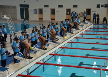 Polda Papua Resmi Buka Kejuaraan Finswimming Antar Club Se-Papua dalam Rangka HUT Bhayangkara ke-79