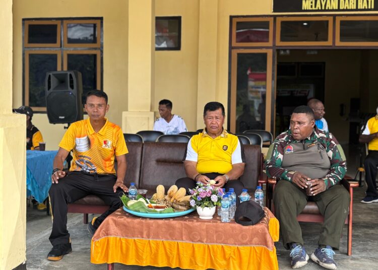 Semarak HUT Bhayangkara ke-79, Polres Mamberamo Raya Laksanakan Jalan Santai Bersama