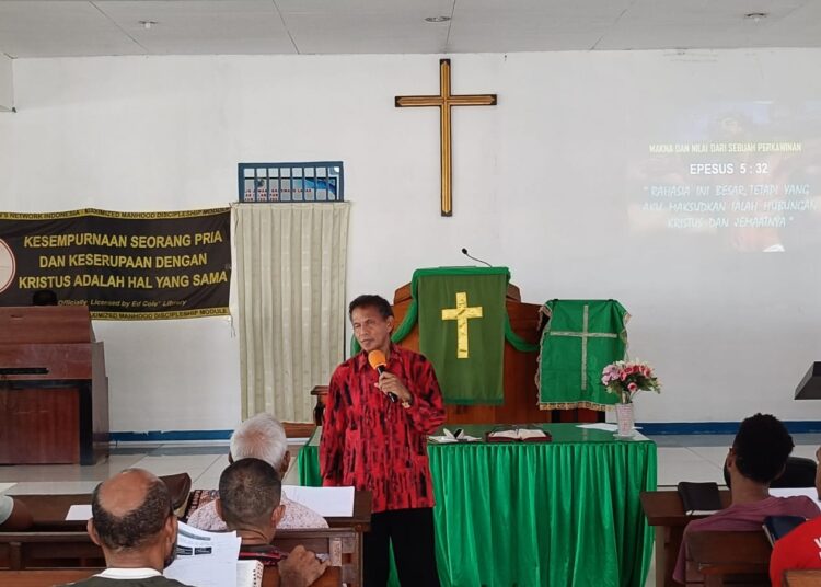 Camp Pria Sejati Modul I: Transformasi Rohani Warga Binaan Lapas Abepura, Didukung Dirbinmas Polda Papua