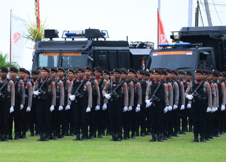 Kapolda Papua Pimpin Upacara Parade Hari Bhayangkara Ke-79, Tegaskan Komitmen Polri Dalam Profesionalisme dan Pelayanan Prima