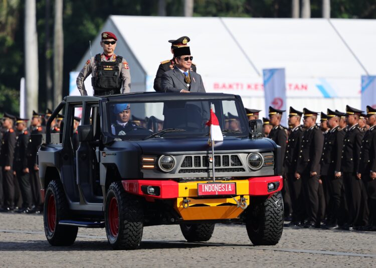 HUT Bhayangkara ke-79, Presiden Prabowo: Jadilah Polisi Dicintai Rakyat