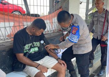 Layanan Keladi Sagu Hadir di Pangkalan Ojek Polimak III