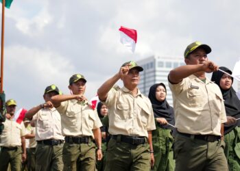 Upacara Hari Bhayangkara ke-79 Dihadiri Ribuan Orang: Kelompok Tani hingga Elemen Masyarakat
