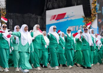 Polri Dekat Dengan Organisasi Keagamaan, Defile HUT Bhayangkara ke-79 Semakin Meriah