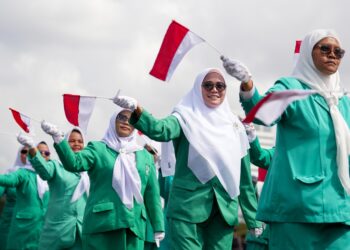 Fatayat NU Turut Andil Dalam HUT Bhayangkara ke-79, Kadiv Humas: Mari Terus Bersinergi Membangun Bangsa