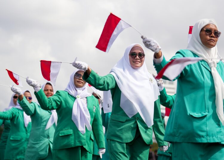 Fatayat NU Turut Andil Dalam HUT Bhayangkara ke-79, Kadiv Humas: Mari Terus Bersinergi Membangun Bangsa