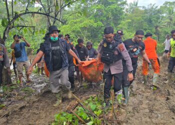 Empat Hari Dalam Pencarian, Seluruh Korban Tanah Longsor di Kampung Wembi Distrik Mannem Kab. Keerom Berhasil Dievakuasi