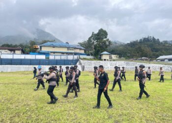 Berikan Pelayanan Terbaik, Polres Tolikara Gencarkan Patroli Serta Berikan Himbauan Kepada Masyarakat