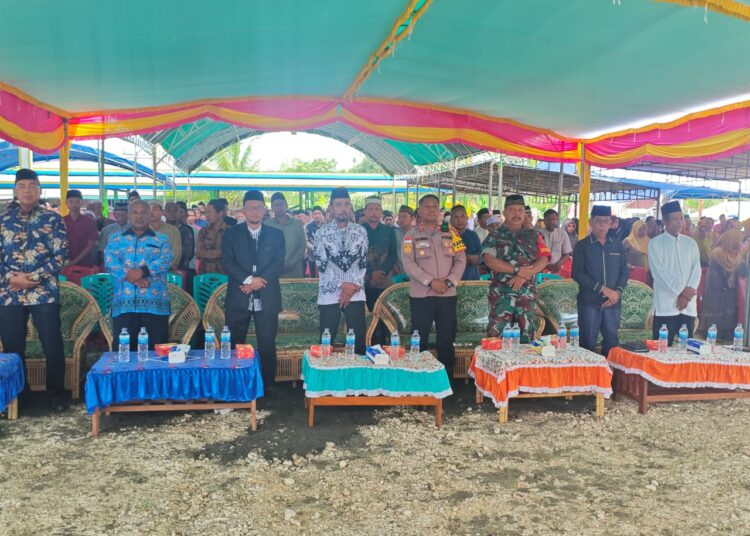 Kapolsek Bonggo Hadiri Kegiatan Sosial Santunan Kepada Anak Yatim Se – wilayah Distrik Bonggo