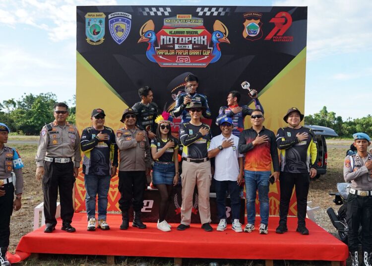 Ajang balap motor Kejurnas Motoprix Kapolda Cup 2025 resmi ditutup