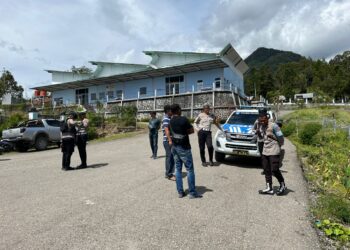 Dari Gereja ke Sudut Kota, Komitmen Polres Tolikara Hadirkan Rasa Aman Sepanjang Hari