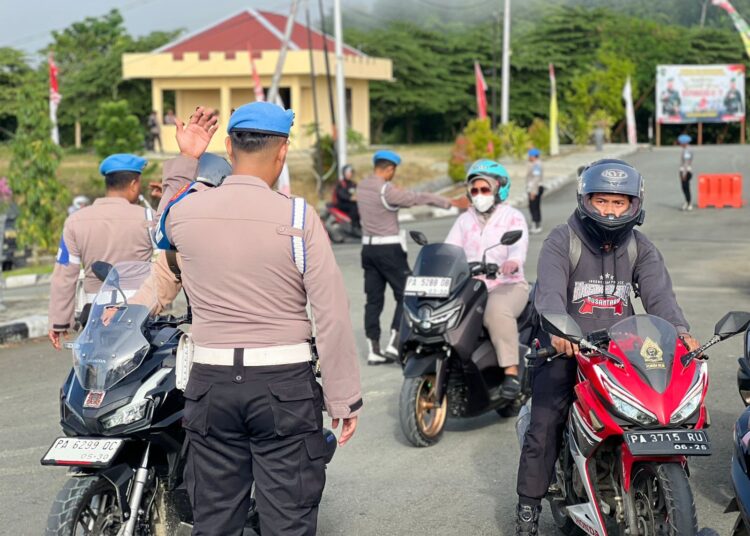 Bid Propam Polda Papua Gelar Ops Gaktibplin, Belasan Anggota dan ASN Terjaring Pelanggaran Disiplin Berkendara