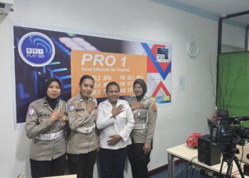 Ditlantas Polda Papua Bersama RRI Pro 1 Gelar Patroli Udara, Sajikan Informasi Lalu Lintas Langsung ke Masyarakat