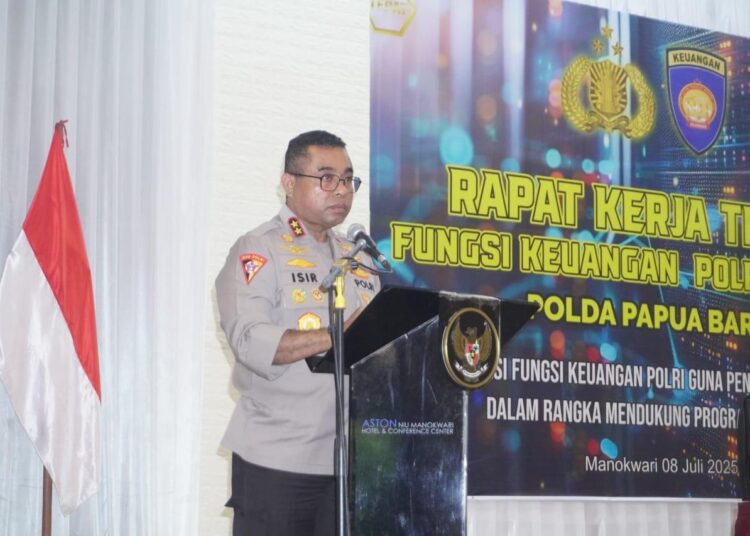 Polda Papua Barat Gelar Rakernis Fungsi Keuangan, Dukung Penguatan Polri Presisi dan Program Asta Cita