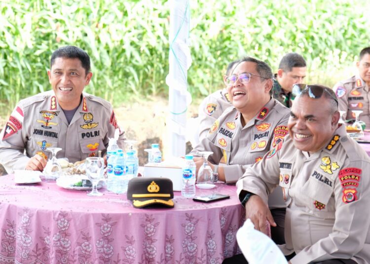 Wakapolda Papua Pimpin Penanaman Jagung Serentak di Keerom, Wujud Dukung Ketahanan Pangan Nasional