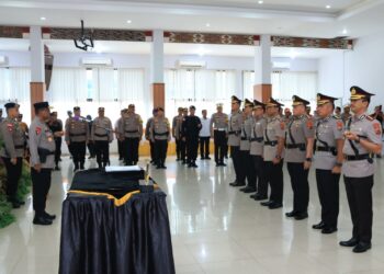 Kapolda Papua Pimpin Sertijab Pejabat Utama, Dorong Profesionalisme dan Integritas