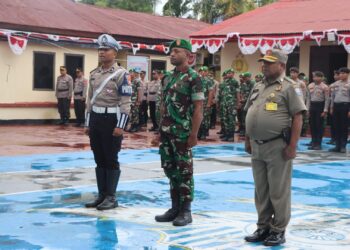 Apel Gelar Pasukan Menandai Dimulainya Operasi Patuh Mansinam 2025 Polres Manokwari Selatan