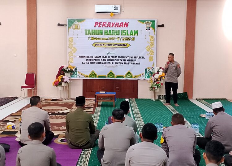 Polres Teluk Wondama gelar peringatan 1 Muharram 1447 H tahun 2025