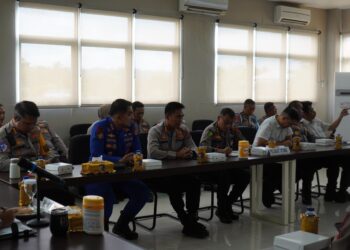 Polda Papua Barat Laksanakan Taklimat Akhir Audit Kinerja Itwasum Polri Tahap II T.A. 2025