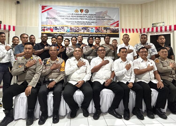 Supervisi Fungsi Labfor T.A. 2025 Perkuat Kinerja Bid Labfor Polda Papua