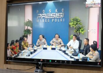 Polda Papua Ikuti Anev Aplikasi Astina Polri, Dorong Digitalisasi Administrasi