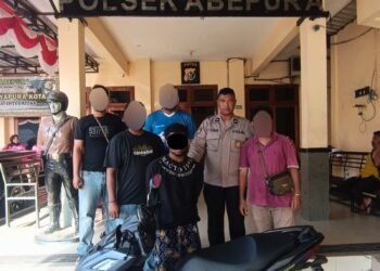 ‎Kurang dari 1×24 Jam, Tim Resmob Polsek Abepura Berhasil Ungkap Kasus Curanmor