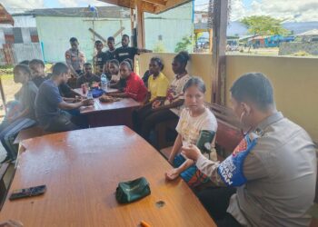 Melayani dengan penuh Keikhlasan Subsatgas Keladi Sagu hadir di Distrik Kenyam, Kab.Nduga Papua Pegunungan