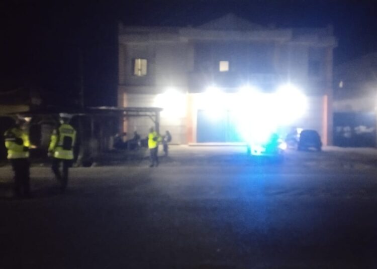 Blue Light Patrol PJR Polda Papua Barat Cegah Aksi Balap Liar di Manokwari