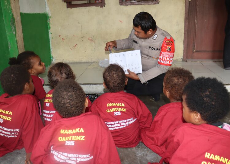 Hadirkan Semangat Belajar Membaca dan Berhitung Dalam Polisi Pi Ajar