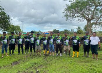 Polsek Merauke Kota Dukung Program Ketahanan Pangan melalui Penanaman Jagung
