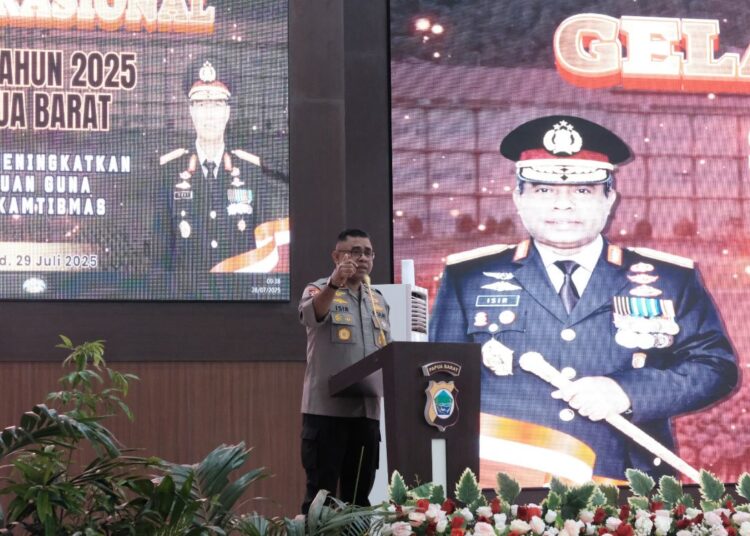 Polda Papua Barat Gelar Operasional Semester I Tahun 2025 Guna Tingkatkan Kinerja Satuan dan Ciptakan Kamtibmas