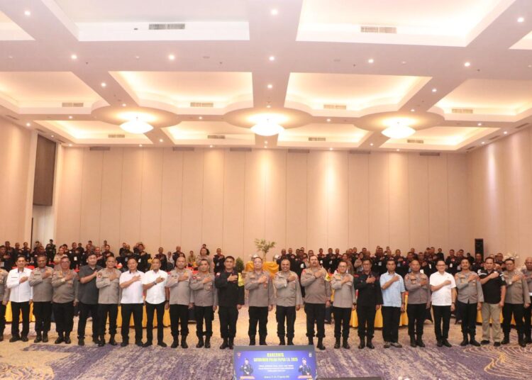 Dalam Rangka Penanggulangan Keamanan Tinggi, SatBrimob Gelar Rakernis