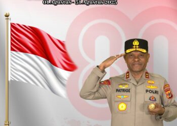 Kapolda Papua Imbau Masyarakat Kibarkan Merah Putih Sepanjang Agustus Sambut HUT ke-80 Kemerdekaan RI