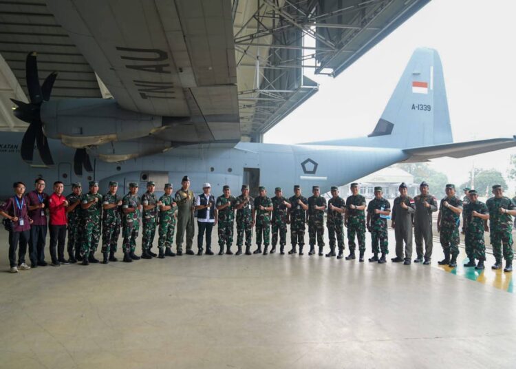 Menjelang Hut RI ke-80 Kementerian Pertahanan Kirim Bantuan ke Gaza Lewat Udara