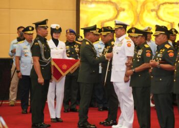Panglima TNI Pimpin Upacara Peresmian, Likuidasi Satuan, Sertijab dan Laporan Korps Kenaikan Pangkat Pati TNI