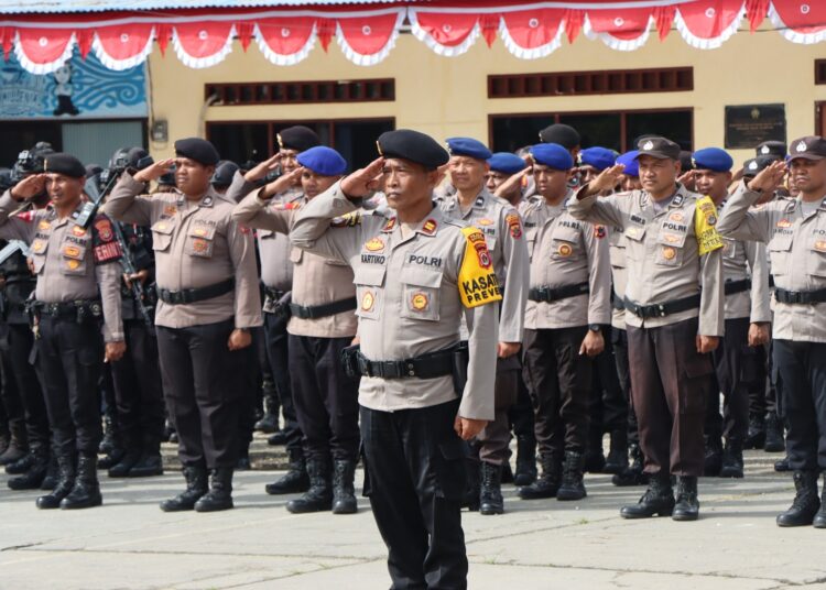 Kapolres Sarmi Tegaskan Kesiapan Amankan Distribusi Logistik PSU Gubernur Papua 2025