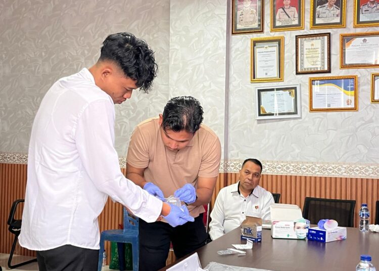 Polda Papua Barat Musnahkan Barang Bukti Narkoba Jenis Sabu Sebanyak 34,16 Gram